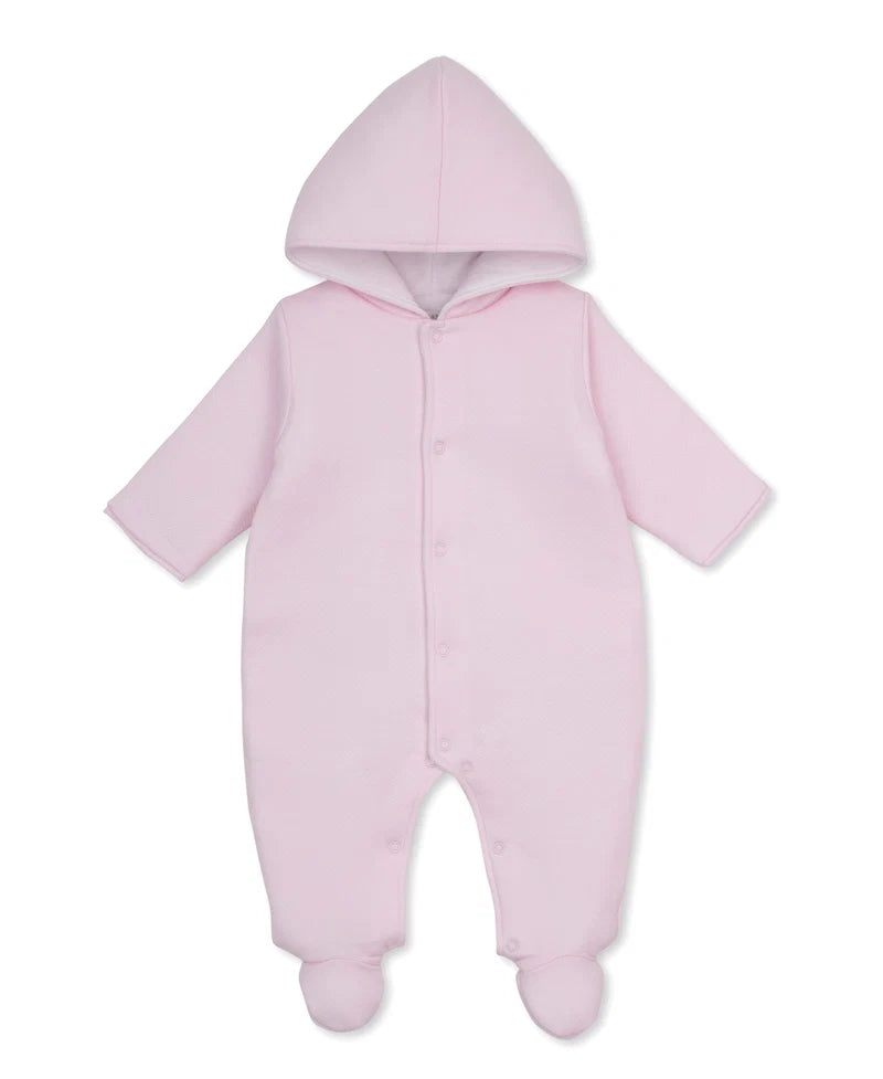Baby Blessings Pink Jacquard Footed Bunting