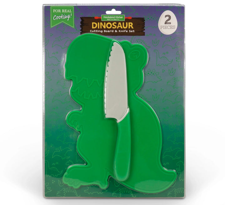 Dinosaur Cutting Board & Knife Set