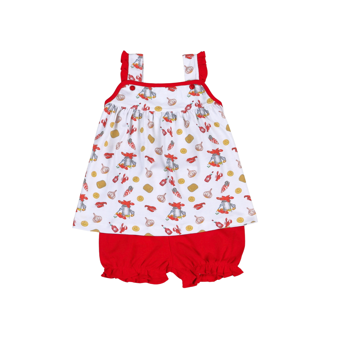 Lil' Cajun Girl Bloomer Set