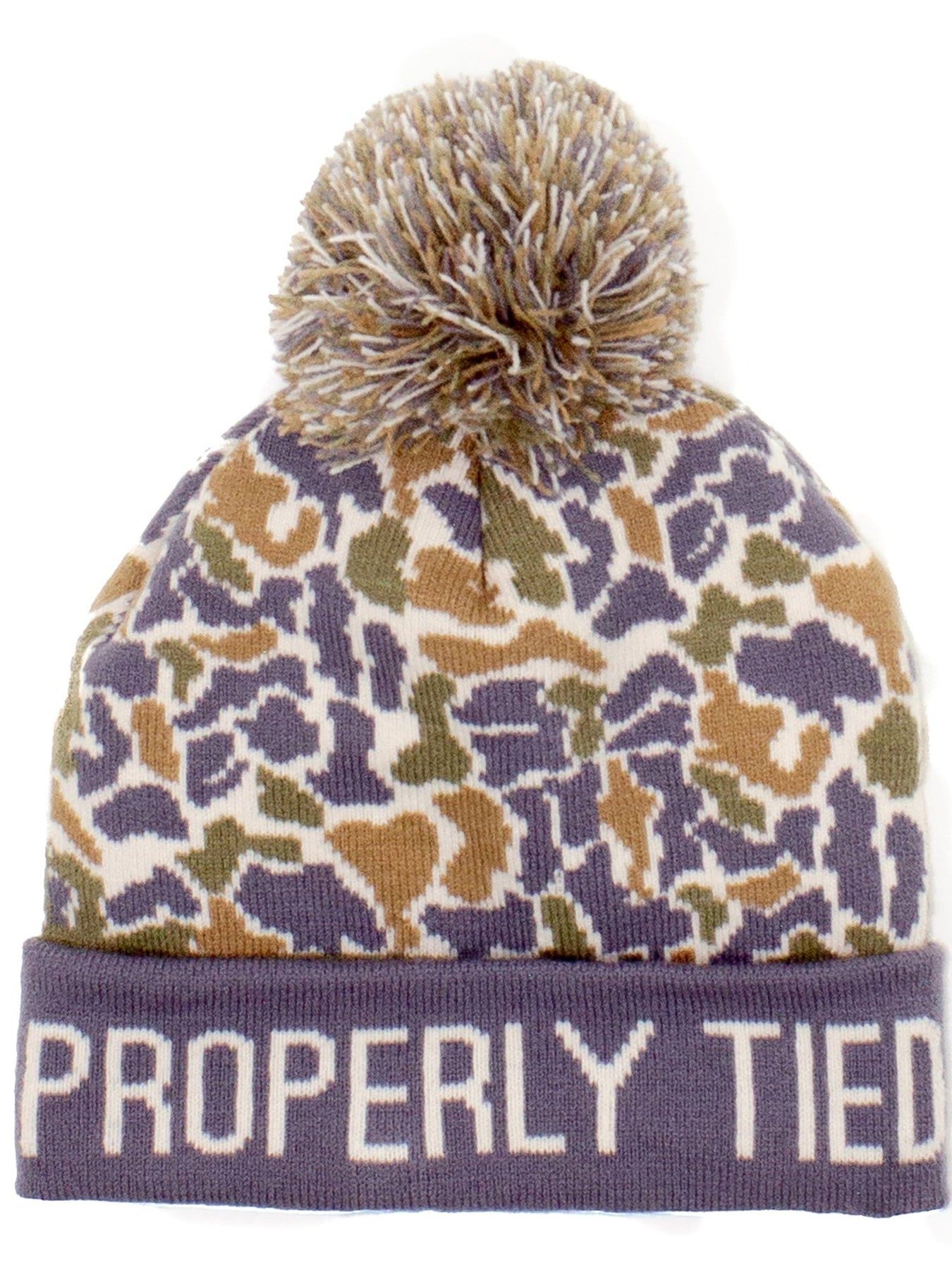 Boys Breck Beanie- Field Camo