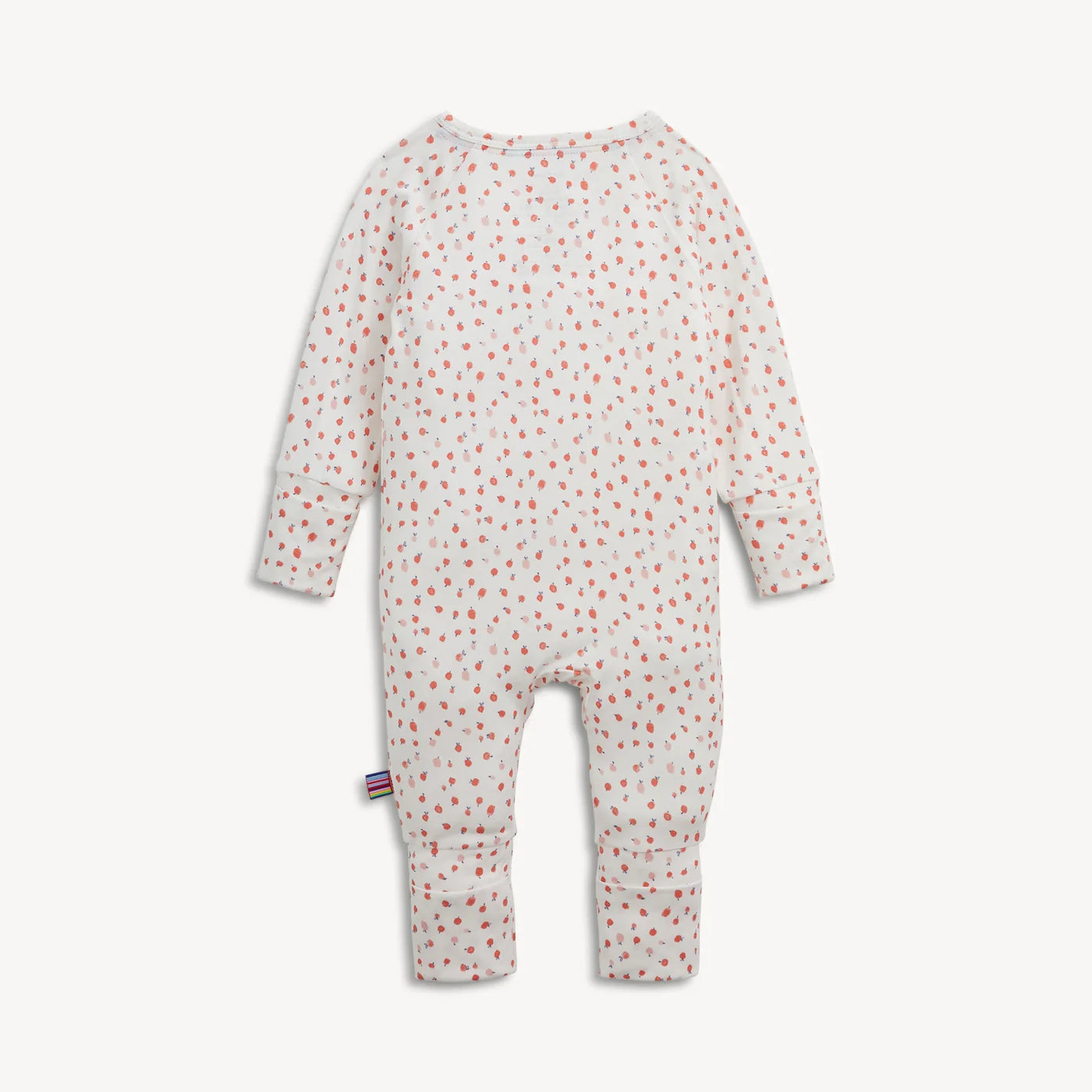 Apple Blossom Ruffle Modal Footie