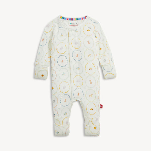 Nursery Magic Cream Modal Footie