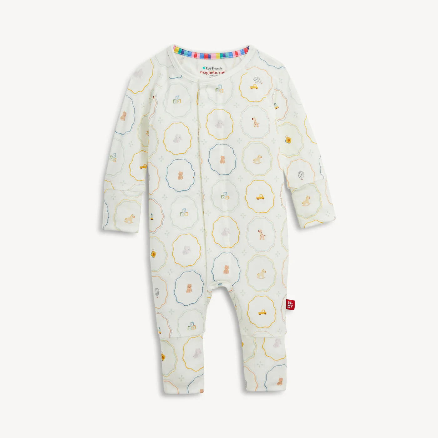 Nursery Magic Cream Modal Footie