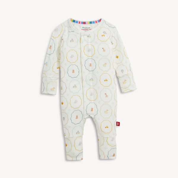Nursery Magic Cream Modal Footie