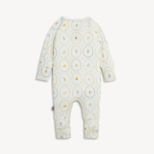 Nursery Magic Cream Modal Footie