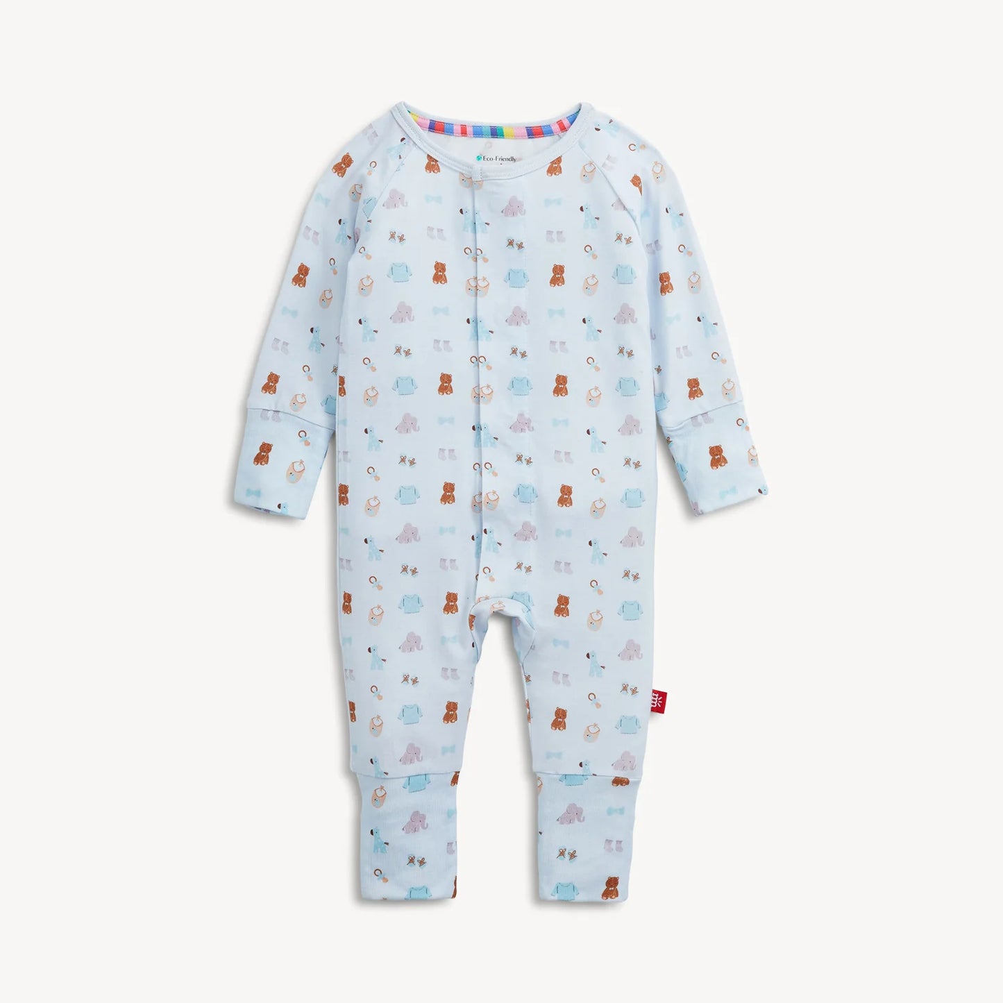Nursery Nostalgia Blue Modal Footie
