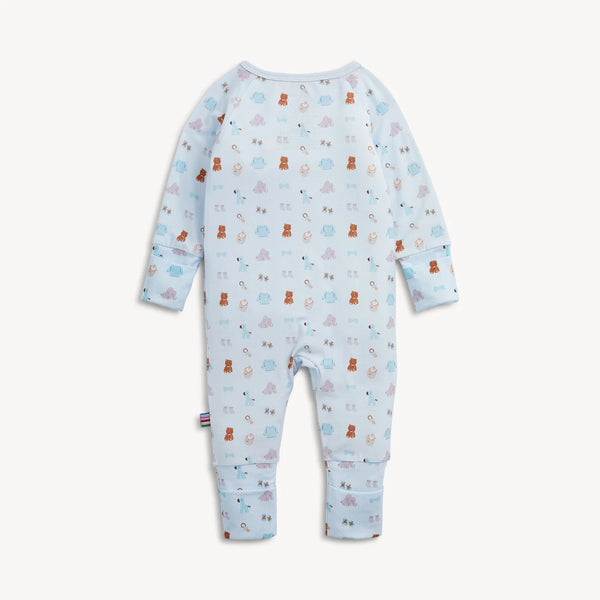 Nursery Nostalgia Blue Modal Footie