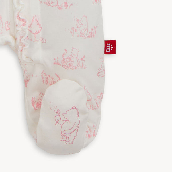 Sweeter Than Hunny Magnetic Footie W Ruffle