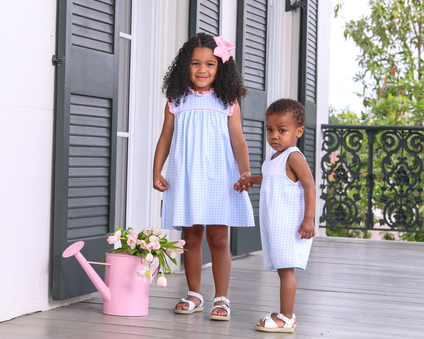 Madden Jon Jon - Light Blue Gingham