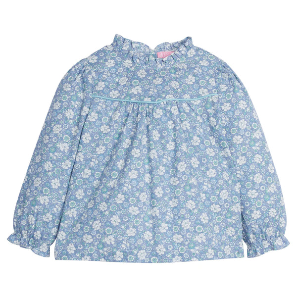 Mccall Top - Bedford Gardens Blue