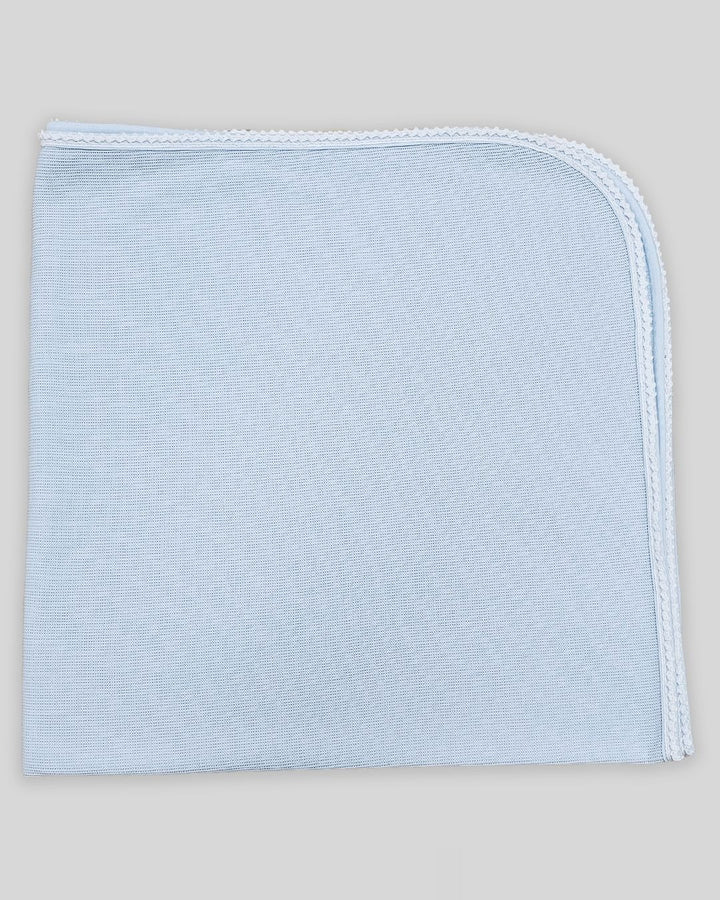 Milen Blanket - Special Knit Blue