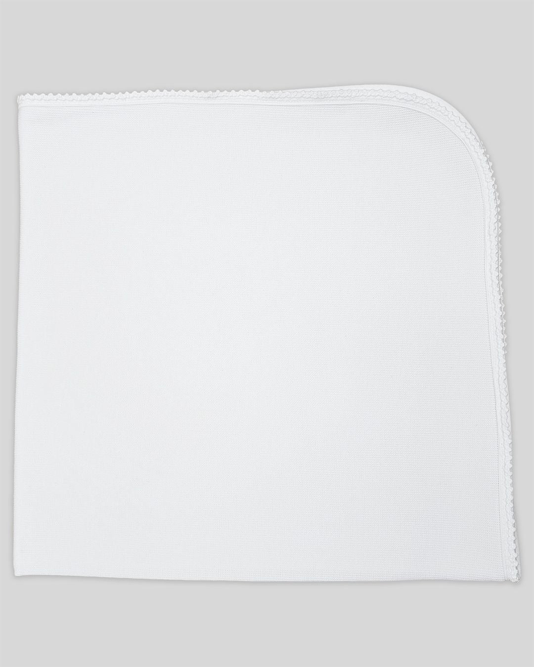 Milen Blanket - Special Knit White