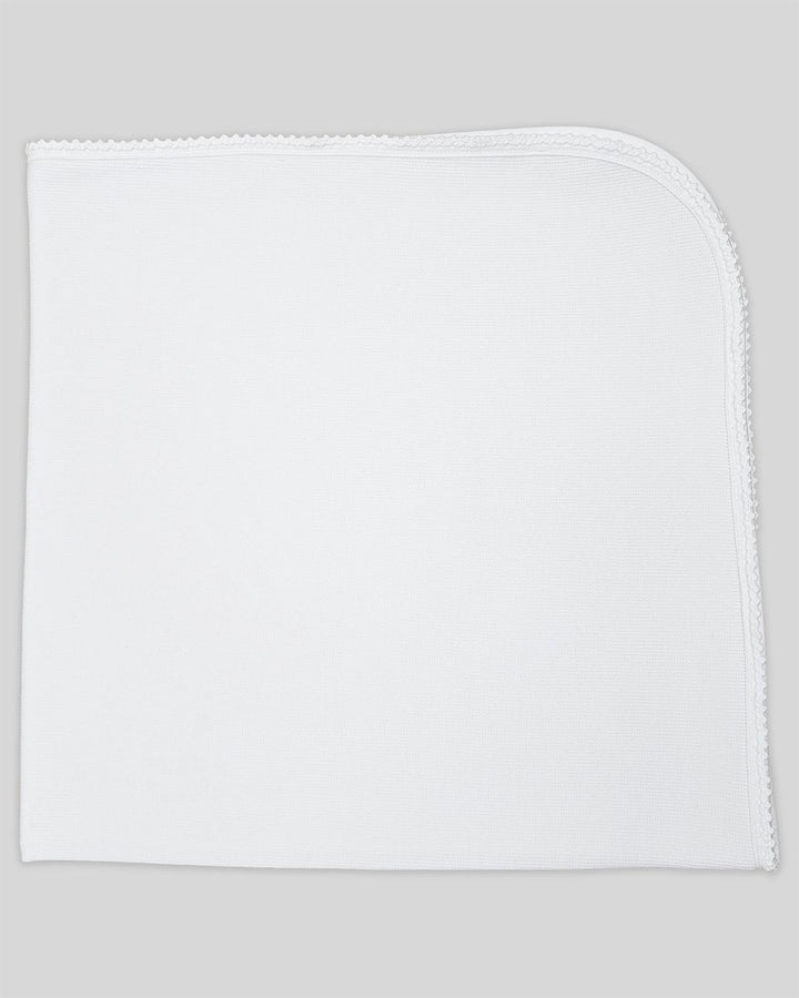 Milen Blanket - Special Knit White