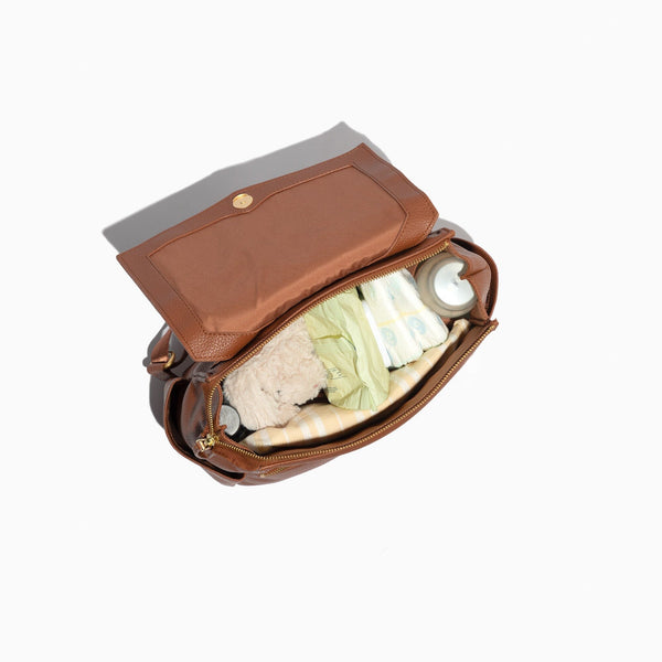 Cognac Mini Classic Bag II