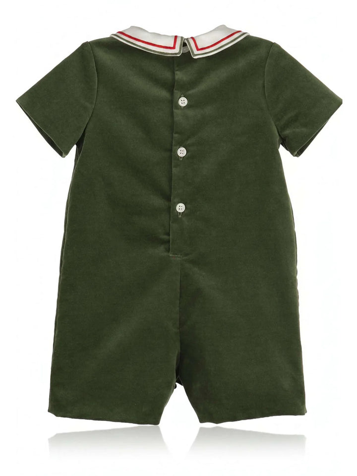 Mistletoe Velvet Boy Green Bubble