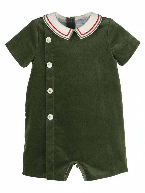 Mistletoe Velvet Boy Green Bubble