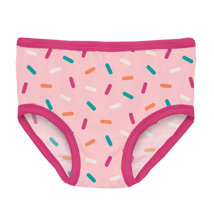 Print Girl's Underwear in Lotus Sprinkles