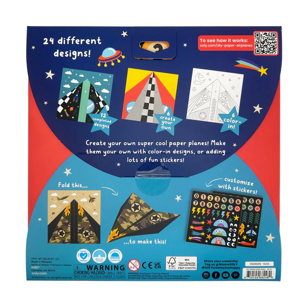 DIY Paper Airplanes Activity Kit