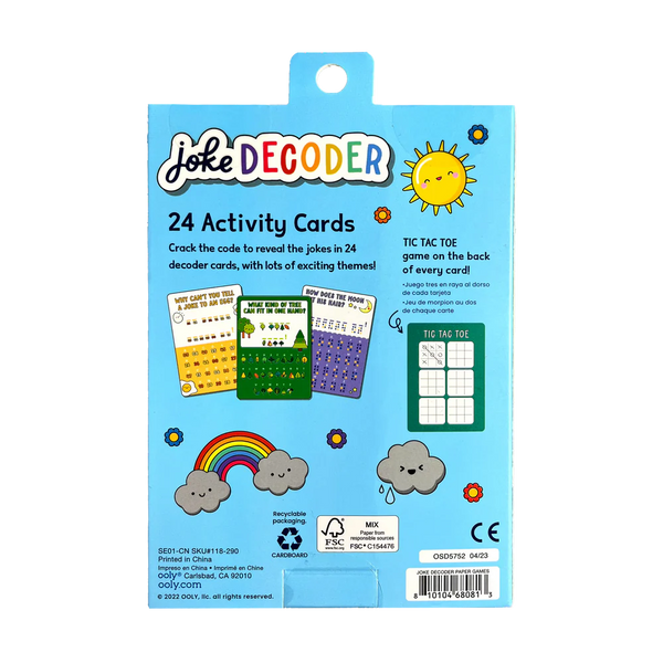 Joke Decoder Activity Cards