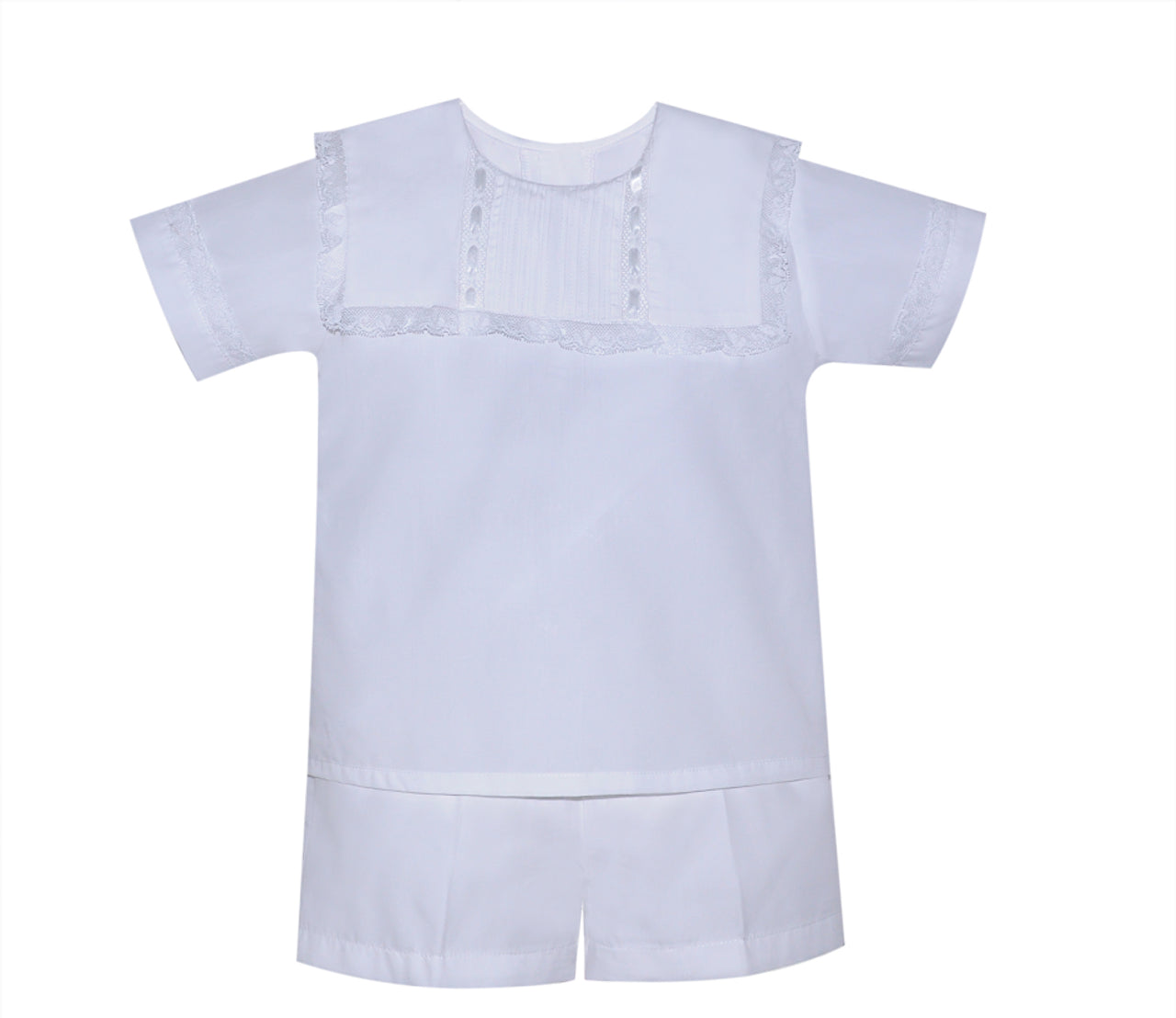 River Short Set - White