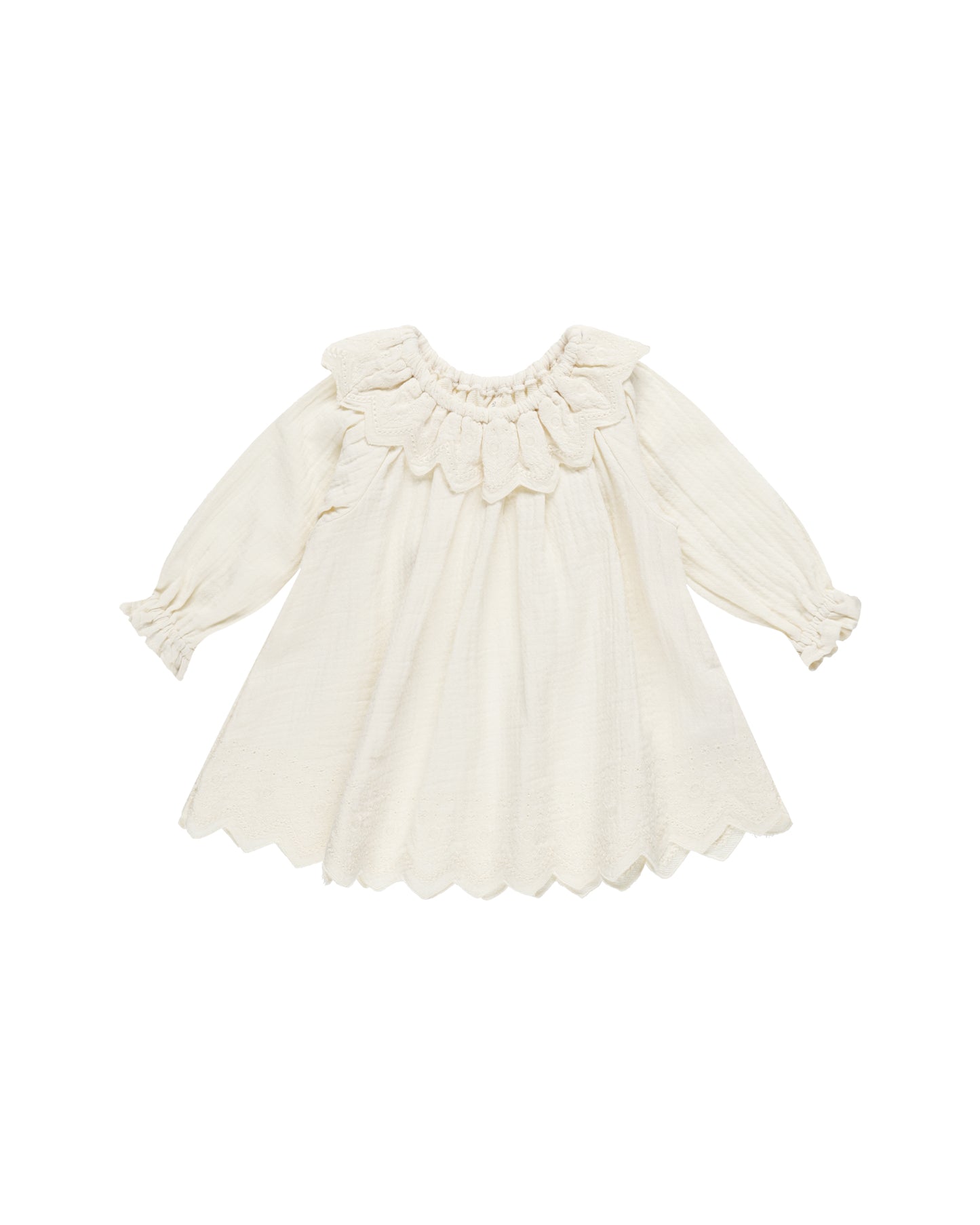 Long Sleeve Isla Dress - Ivory