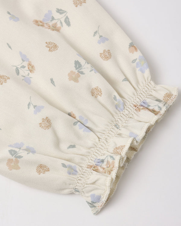 Girl's Delilah Pajama Set - Pastel Garden