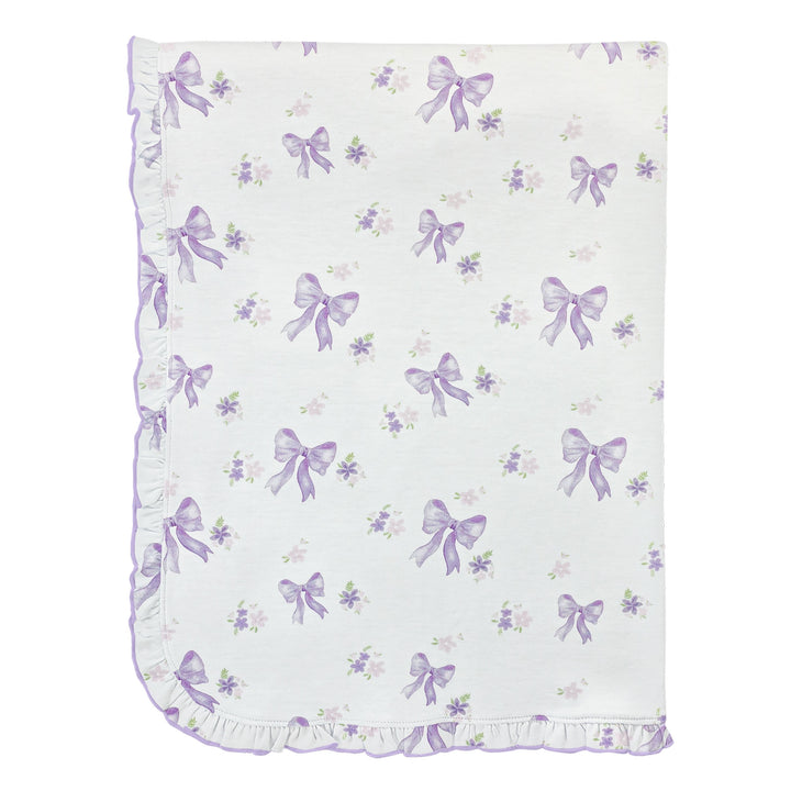 Lavender Bows Blanket