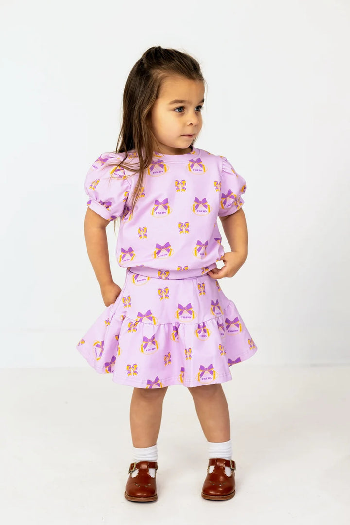 Geaux Girl Whirl & Twirl Skirt Set - LSU Tigers