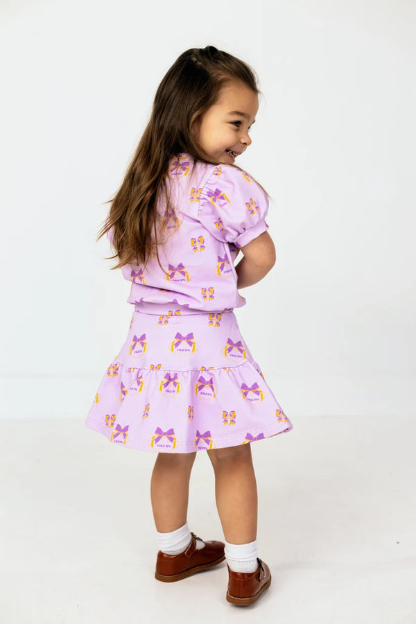 Geaux Girl Whirl & Twirl Skirt Set - LSU Tigers
