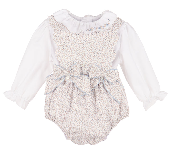 BB Blooms Girl Overall, Blue