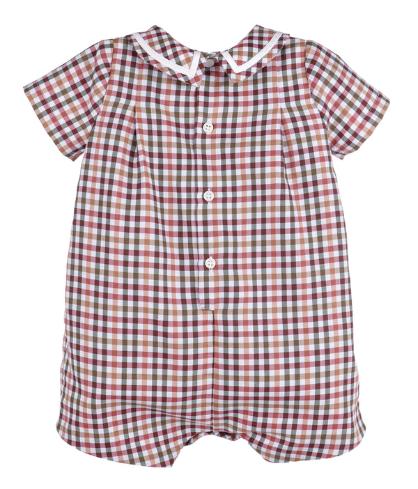 Cider Checks Boy Bubble, Print
