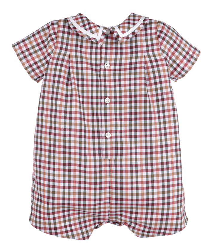 Cider Checks Boy Bubble, Print