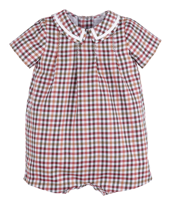 Cider Checks Boy Bubble, Print