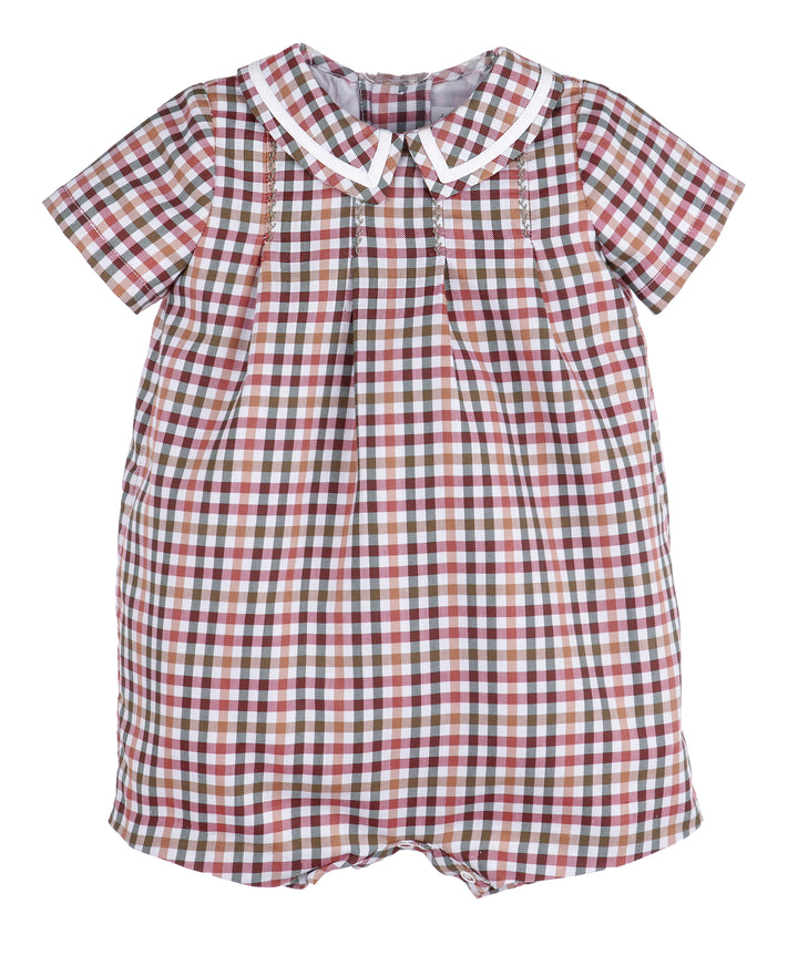 Cider Checks Boy Bubble, Print
