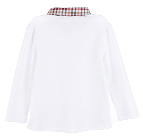 Cider Checks Boy Short Set, Print