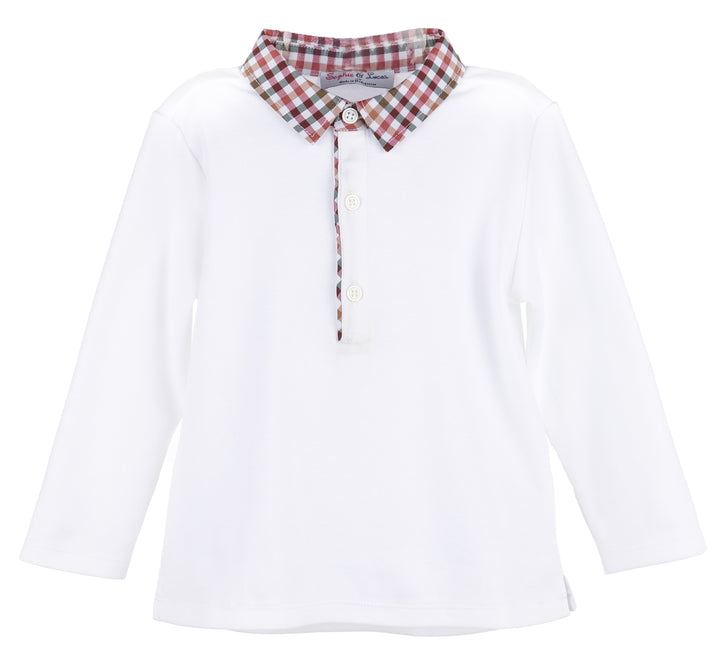 Cider Checks Boy Short Set, Print