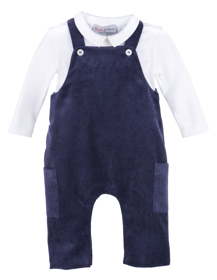 The Classics Boy Cord Longall, Navy