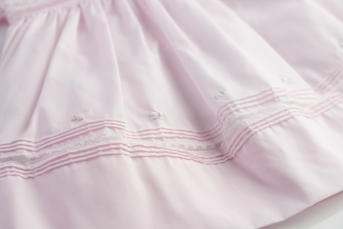 Floral Bullions & Lace Dress