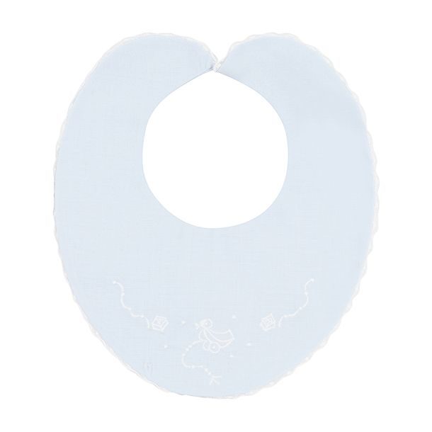 Duck Embroidered Bib