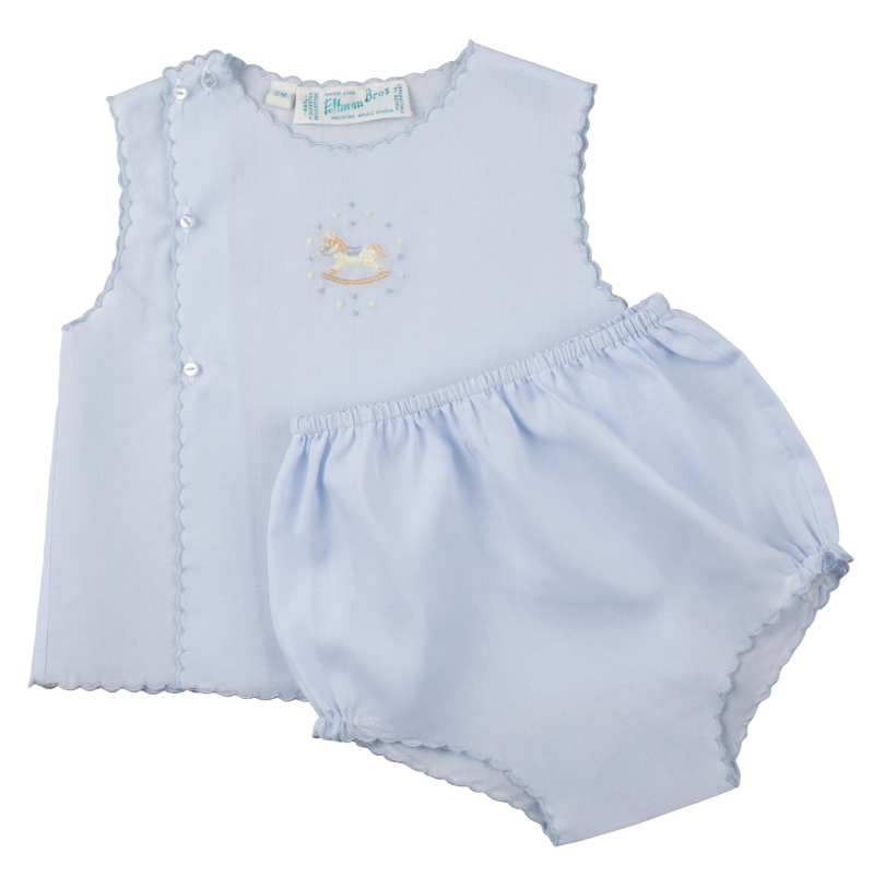 Boys Rocking Horse Diaper Set