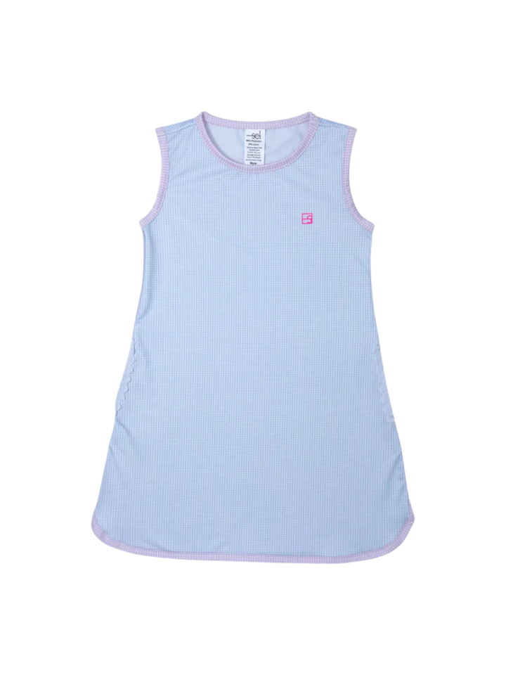 Tinsley Tennis Dress - Blue MG / Pink MG