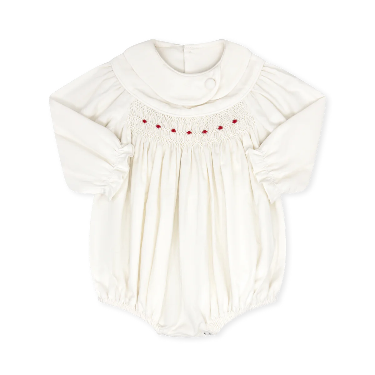 Courtney Bubble Long Sleeve - Dreamy White Cord