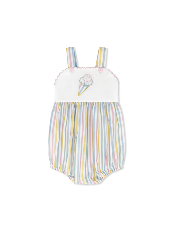 Lynn Bubble - Sorbet Stripe with Ice Cream Cone