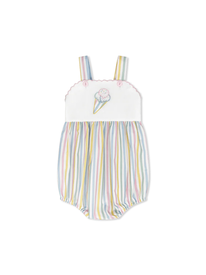 Lynn Bubble - Sorbet Stripe with Ice Cream Cone