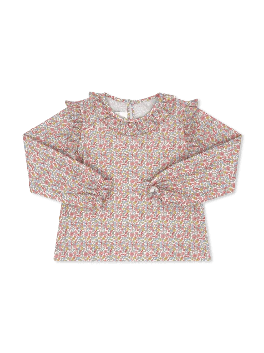 Evelyn Blouse Long Sleeve - Autumn Garden