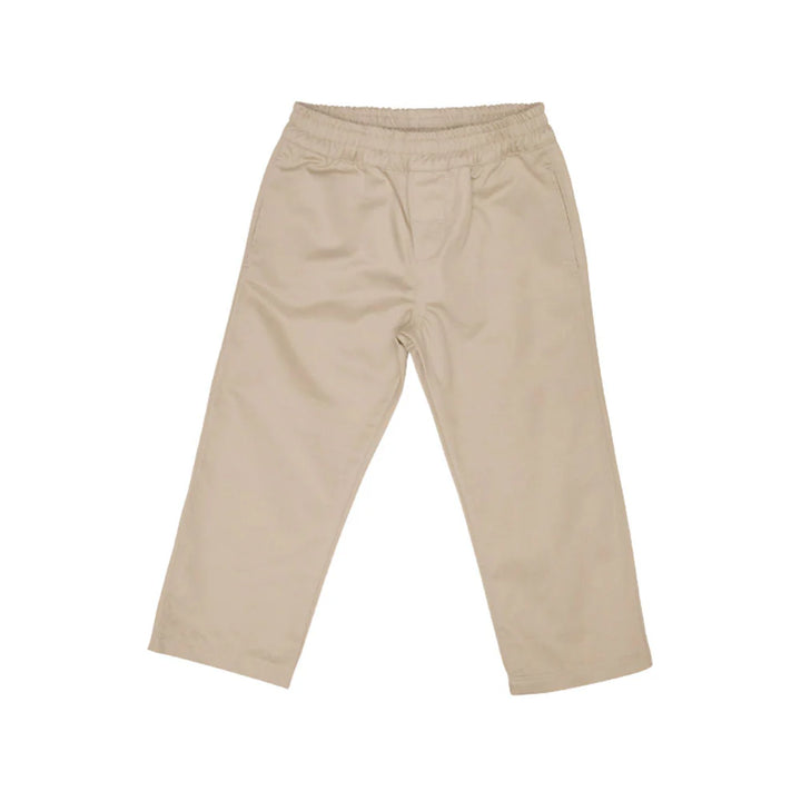 Sheffield Pants Keeneland - Khaki with Nantucket Navy Stork