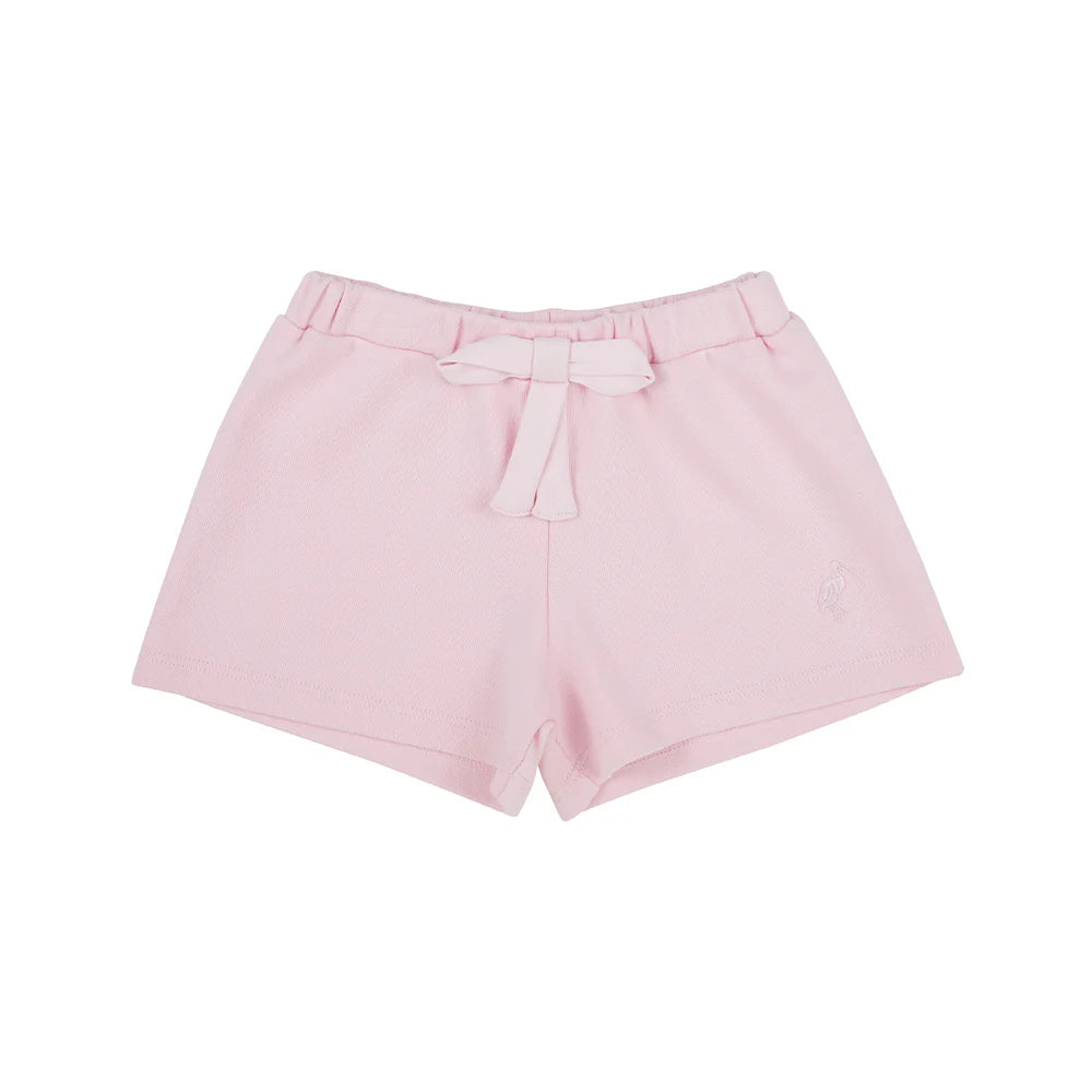 Shipley Shorts - Palm Beach Pink with Palm Beach Pink Bow & Stork