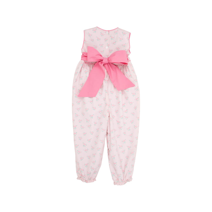 Sleeveless Rebecca Romper - Best Buds with Hamptons Hot Pink