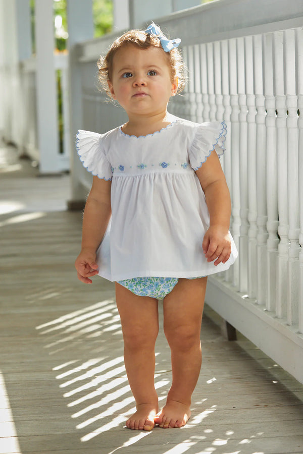Ruffled Diaper Cover - Millbrook Floral