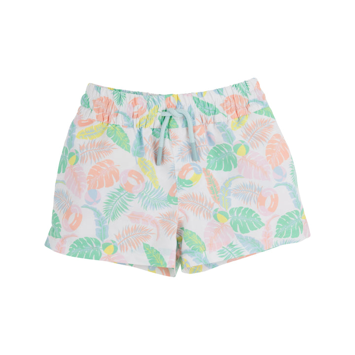 Tortola Trunks - Happy in Harbour Island with Buckhead Blue Stork